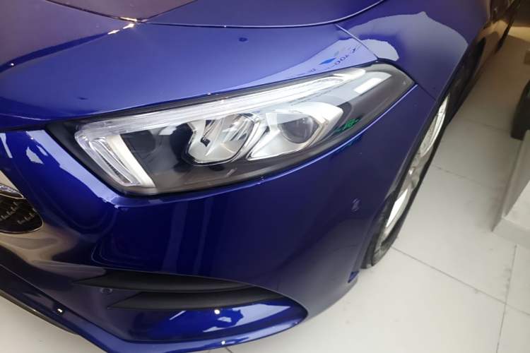 Used Mercedes-Benz A-Class 2021 A 200 L Sport Sedan Fashion Model Left Front Headlight