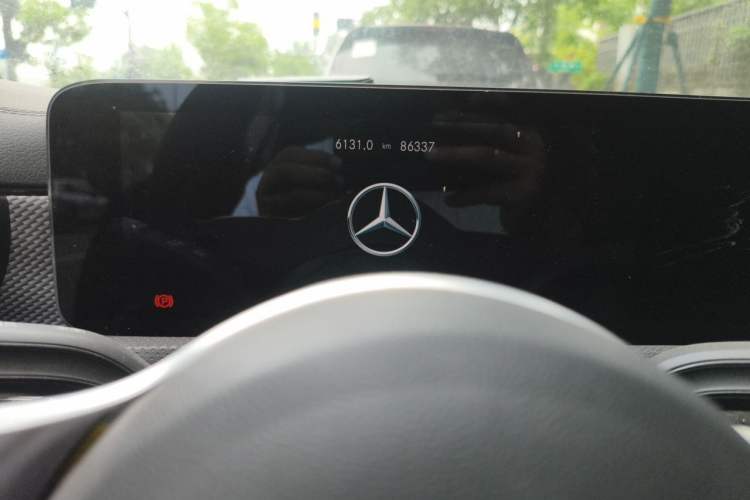 Used Mercedes-Benz A-Class 2021 A 180 L Odometer Close Up