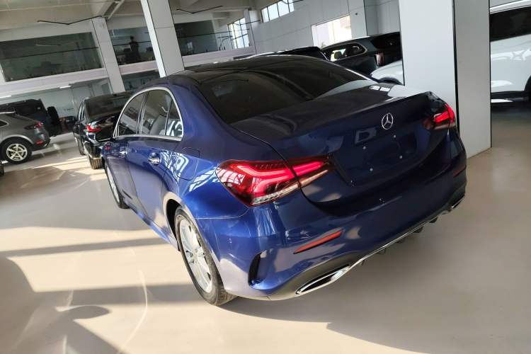 Used Mercedes-Benz A-Class 2021 A 200 L Sport Sedan Fashion Model Rear Left 45 Deg