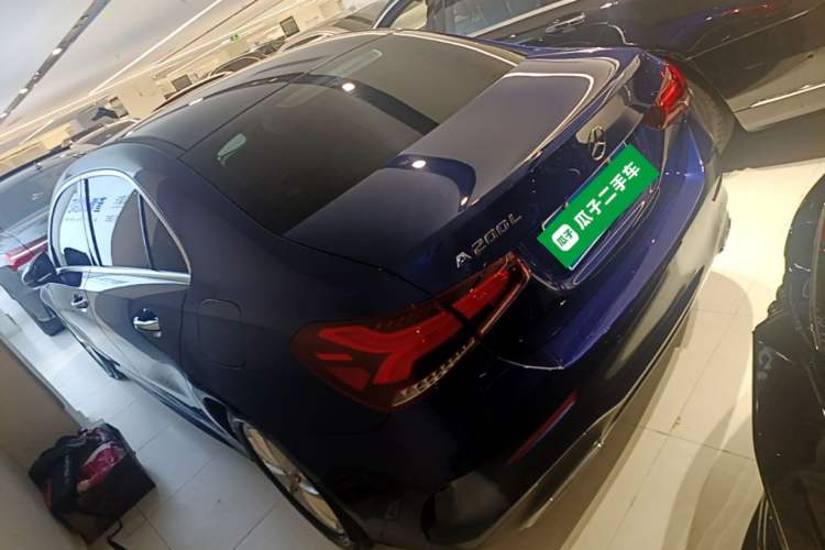 Used Mercedes-Benz A-Class 2021 A 200 L Sport Sedan Fashion Model Rear Left 45 Deg
