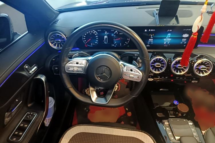 Used Mercedes-Benz A-Class 2021 A 200 L Sport Sedan Fashion Model Steering Wheel