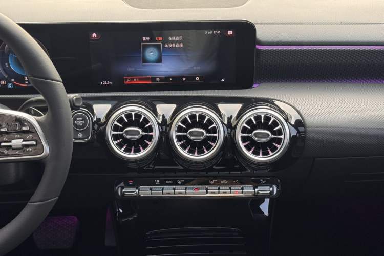 Used Mercedes-Benz A-Class 2021 A 200 L Sport Sedan Dynamic Model Audio And AC Panel
