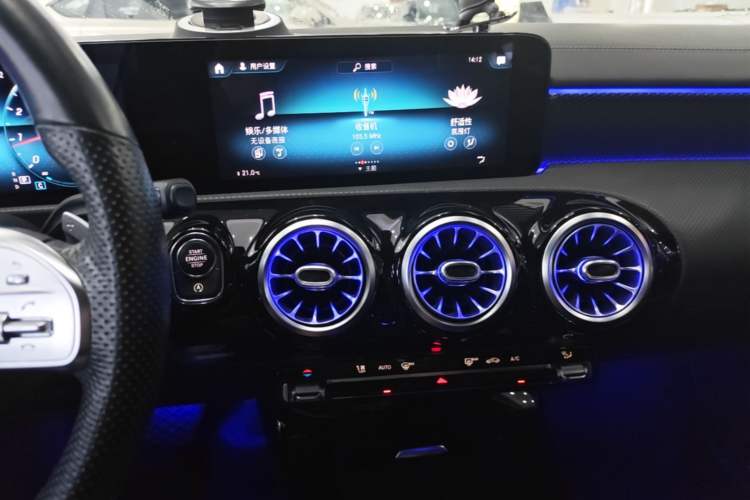 Used Mercedes-Benz A-Class 2021 A 200 L Sport Sedan Fashion Model Audio And AC Panel