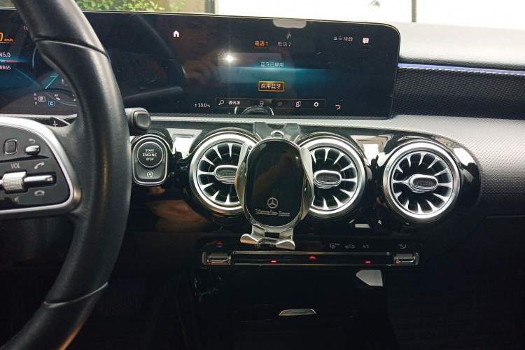 Used Mercedes-Benz A-Class 2021 A 200 Dynamic Edition Audio And AC Panel