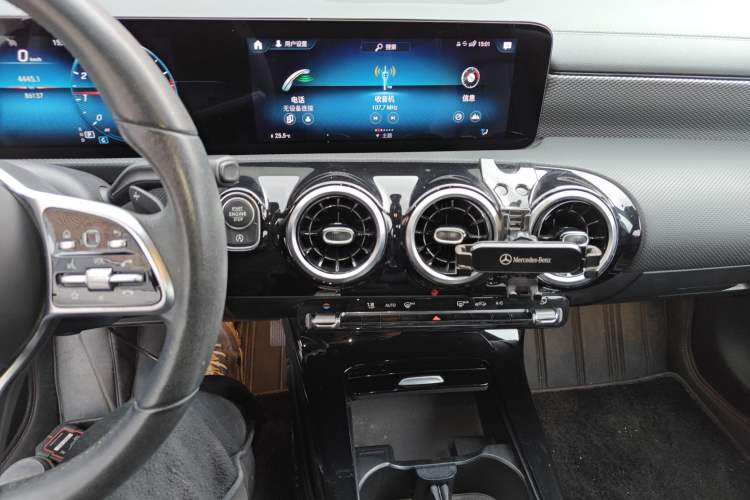 Used Mercedes-Benz A-Class 2021 Restyled A 180 L Sport Sedan Audio And AC Panel