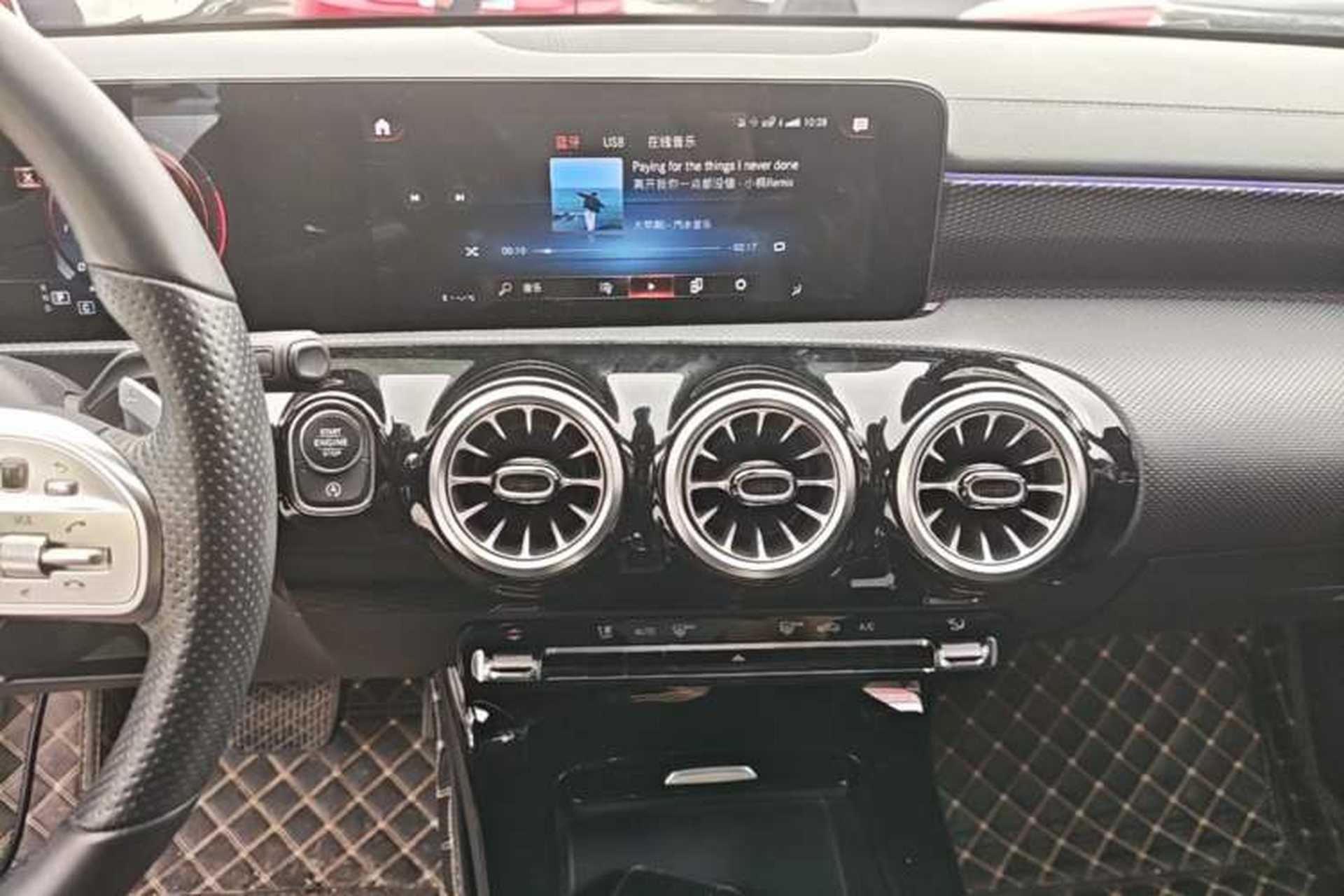 Used Mercedes-Benz A-Class 2021 A 200 L Sport Sedan Fashion Model Audio And AC Panel