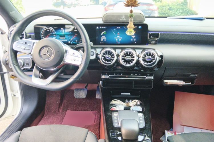 Used Mercedes-Benz A-Class 2021 A 200 L Sport Sedan Fashion Model Center Console