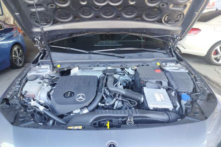 Used Mercedes-Benz A-Class 2021 A 200 L Sport Sedan Fashion Model Engine Bay