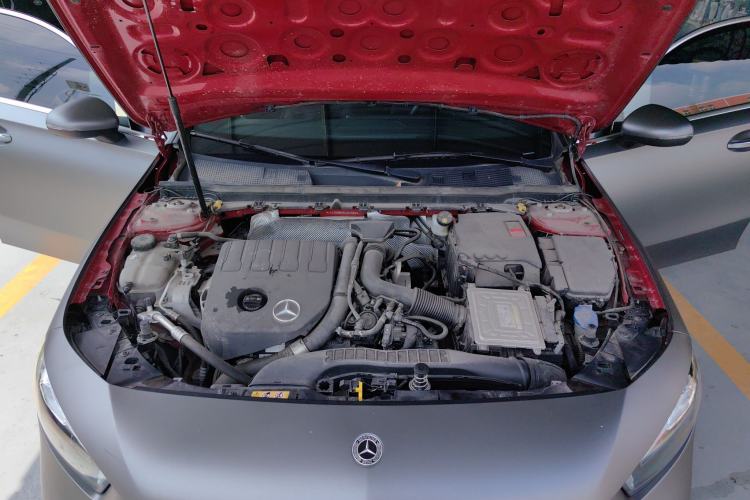 Used Mercedes-Benz A-Class 2021 A 200 L Sport Sedan Fashion Model Engine Bay