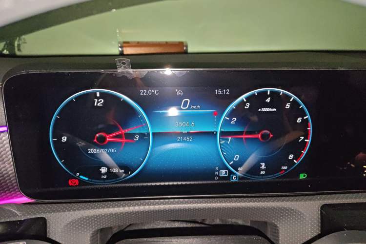 Used Mercedes-Benz A-Class 2021 A 200 L Sport Sedan Fashion Model Instrument Cluster