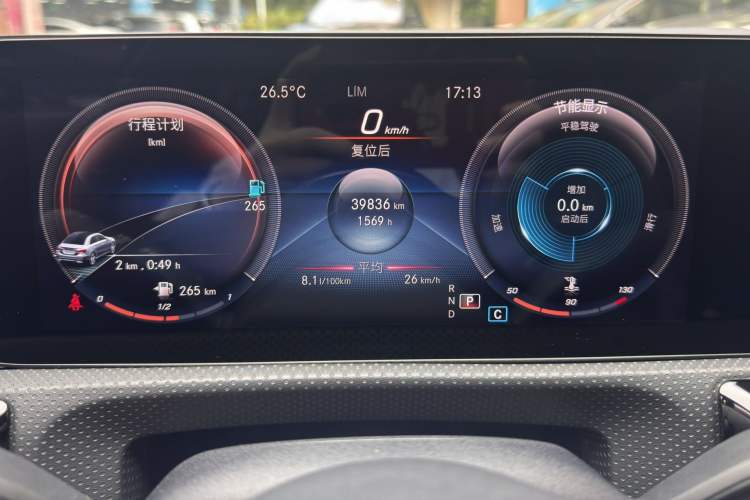 Used Mercedes-Benz A-Class 2021 A 200 L Sport Sedan Dynamic Model Instrument Cluster