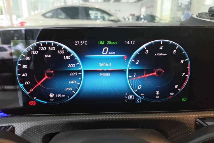 Used Mercedes-Benz A-Class 2021 A 200 L Sport Sedan Fashion Model Instrument Cluster