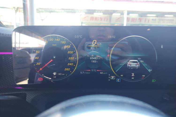 Used Mercedes-Benz A-Class 2021 A 200 L Sport Sedan Fashion Model Instrument Cluster