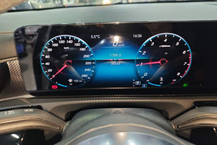 Used Mercedes-Benz A-Class 2021 A 200 L Sport Sedan Fashion Model Instrument Cluster