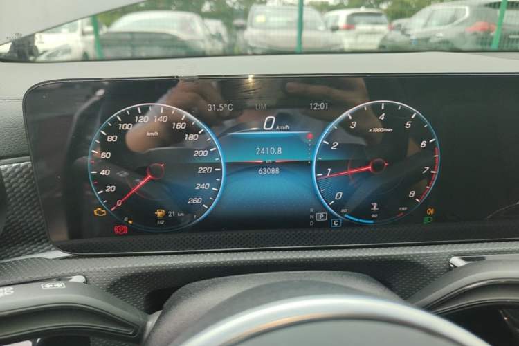 Used Mercedes-Benz A-Class 2021 A 200 L Sport Sedan Dynamic Model Instrument Cluster