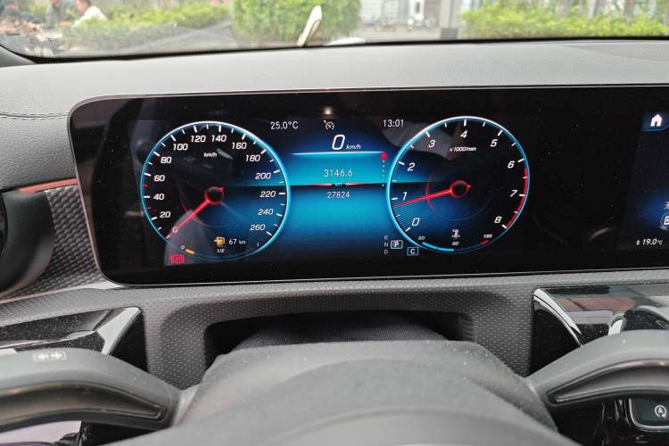 Used Mercedes-Benz A-Class 2021 A 200 L Sport Sedan Fashion Model Instrument Cluster