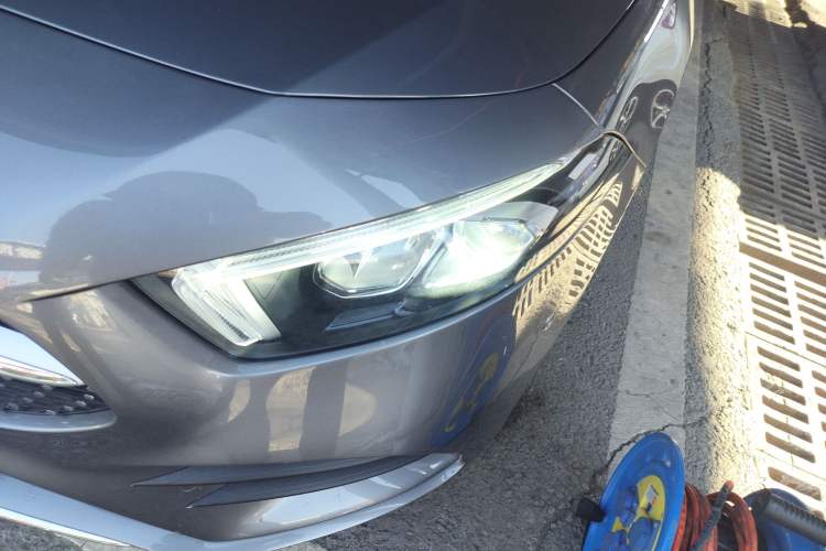 Used Mercedes-Benz A-Class 2021 A 200 L Sport Sedan Fashion Model Left Front Headlight
