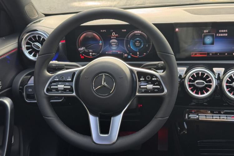 Used Mercedes-Benz A-Class 2021 A 200 L Sport Sedan Dynamic Model Steering Wheel