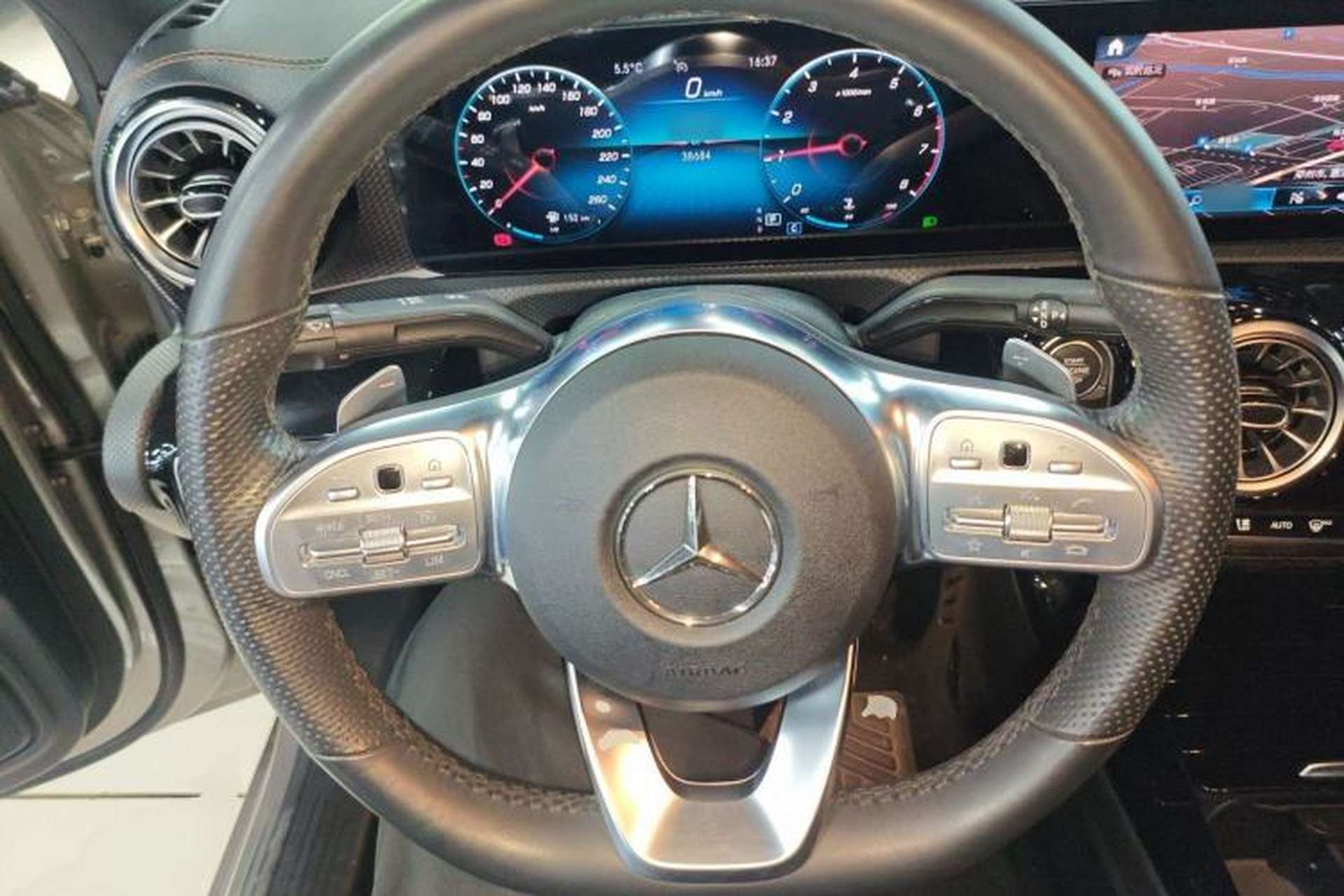 Used Mercedes-Benz A-Class 2021 A 200 L Sport Sedan Fashion Model Steering Wheel