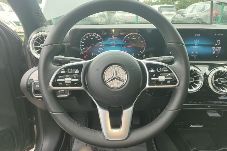 Used Mercedes-Benz A-Class 2021 A 200 L Sport Sedan Dynamic Model Steering Wheel