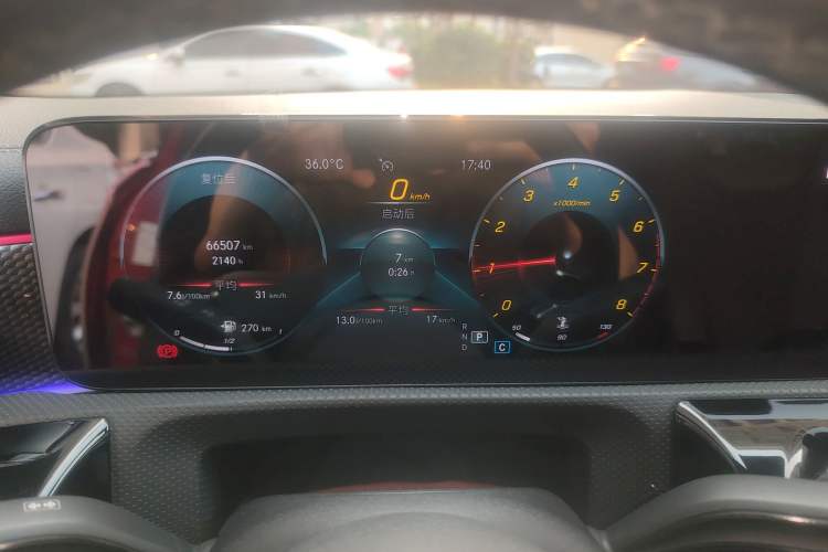 Used Mercedes-Benz A-Class 2021 A 200 L Sport Sedan Fashion Model Instrument Cluster