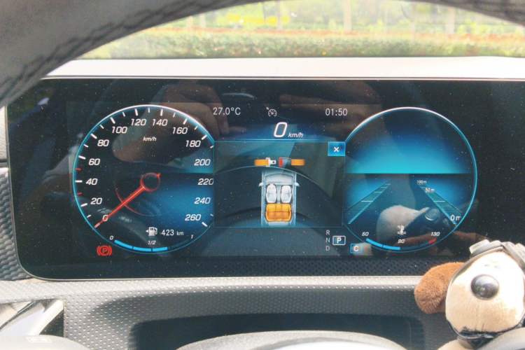 Used Mercedes-Benz A-Class 2021 A 200 L Sport Sedan Dynamic Model Instrument Cluster