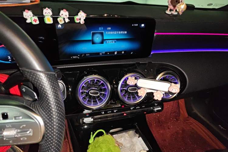Used Mercedes-Benz A-Class 2021 A 200 L Sport Sedan Fashion Model Audio And AC Panel