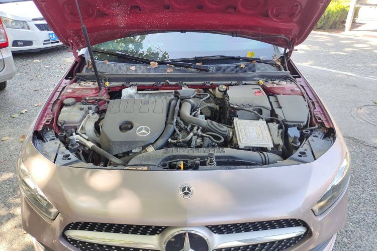 Used Mercedes-Benz A-Class 2021 A 200 L Sport Sedan Fashion Model Engine Bay