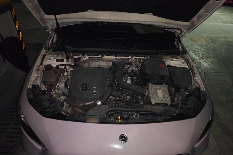 Used Mercedes-Benz A-Class 2021 A 200 L Sport Sedan Fashion Model Engine Bay