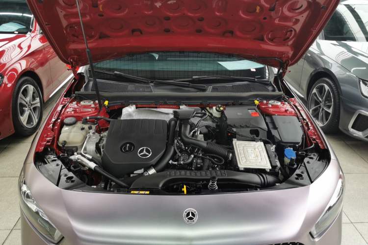 Used Mercedes-Benz A-Class 2021 A 200 L Sport Sedan Dynamic Model Engine Bay