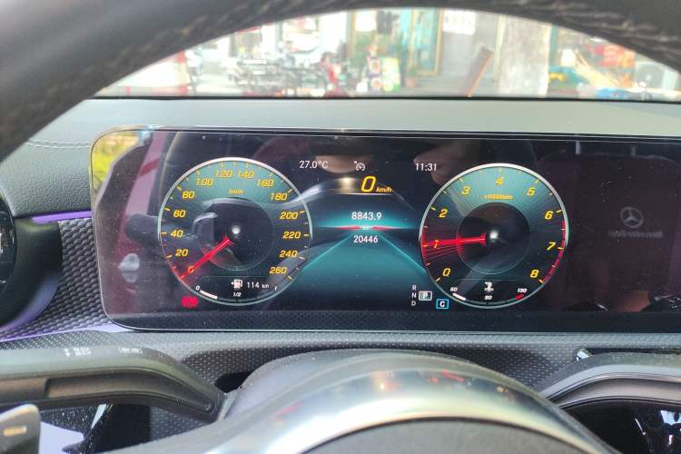 Used Mercedes-Benz A-Class 2021 A 200 L Sport Sedan Fashion Model Instrument Cluster