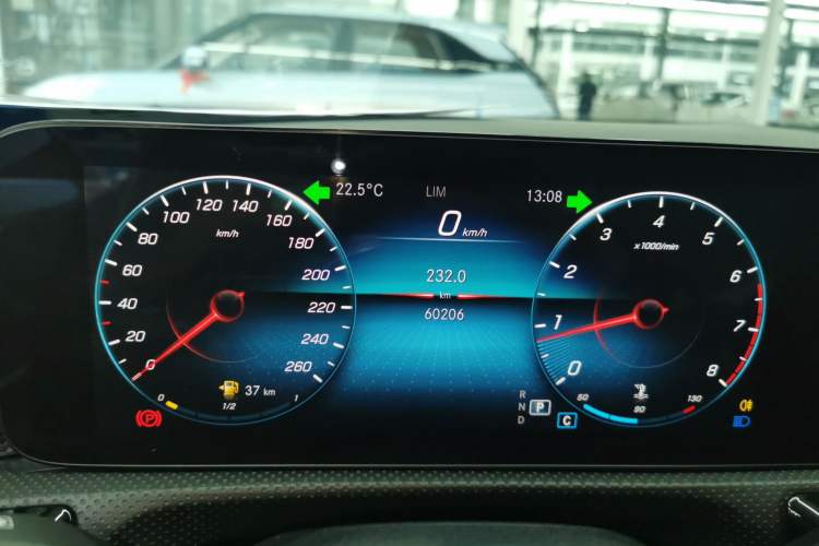 Used Mercedes-Benz A-Class 2021 A 200 L Sport Sedan Dynamic Model Instrument Cluster