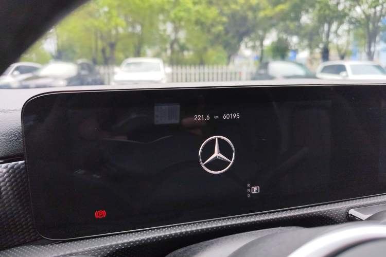 Used Mercedes-Benz A-Class 2021 A 200 L Sport Sedan Dynamic Model Odometer Close Up