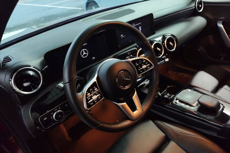 Used Mercedes-Benz A-Class 2021 A 200 L Sport Sedan Dynamic Model Steering Wheel
