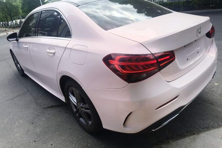 Used Mercedes-Benz A-Class 2021 Restyled A 180 L Sport Sedan Rear Left 45 Deg