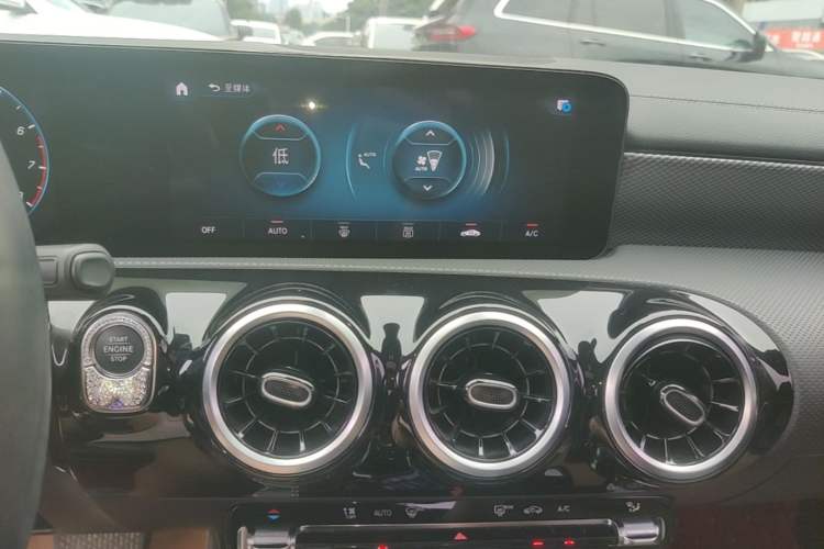 Used Mercedes-Benz A-Class 2021 Restyled A 180 L Sport Sedan Audio And AC Panel