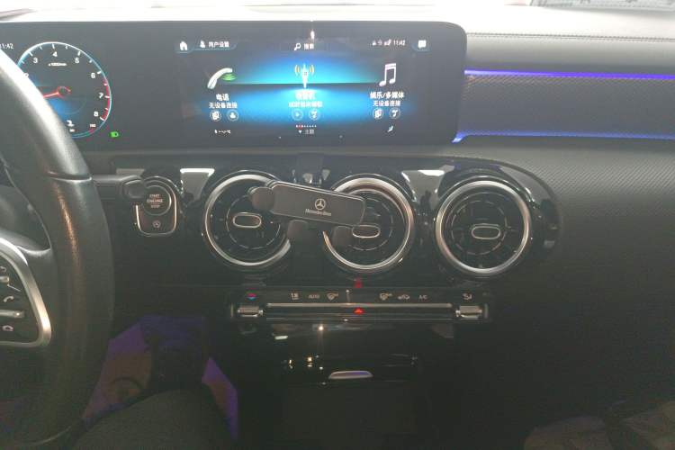 Used Mercedes-Benz A-Class 2021 Restyled A 180 L Sport Sedan Audio And AC Panel