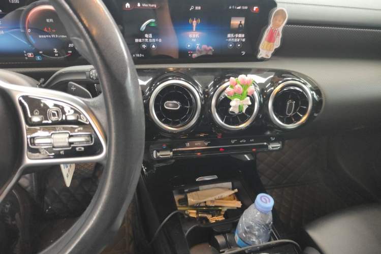 Used Mercedes-Benz A-Class 2021 Restyled A 180 L Sport Sedan Audio And AC Panel