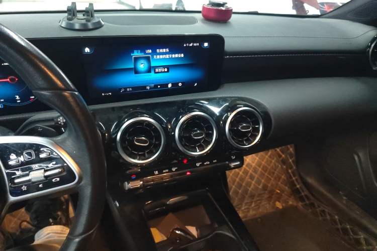 Used Mercedes-Benz A-Class 2021 A 200 L Sport Sedan Dynamic Model Audio And AC Panel