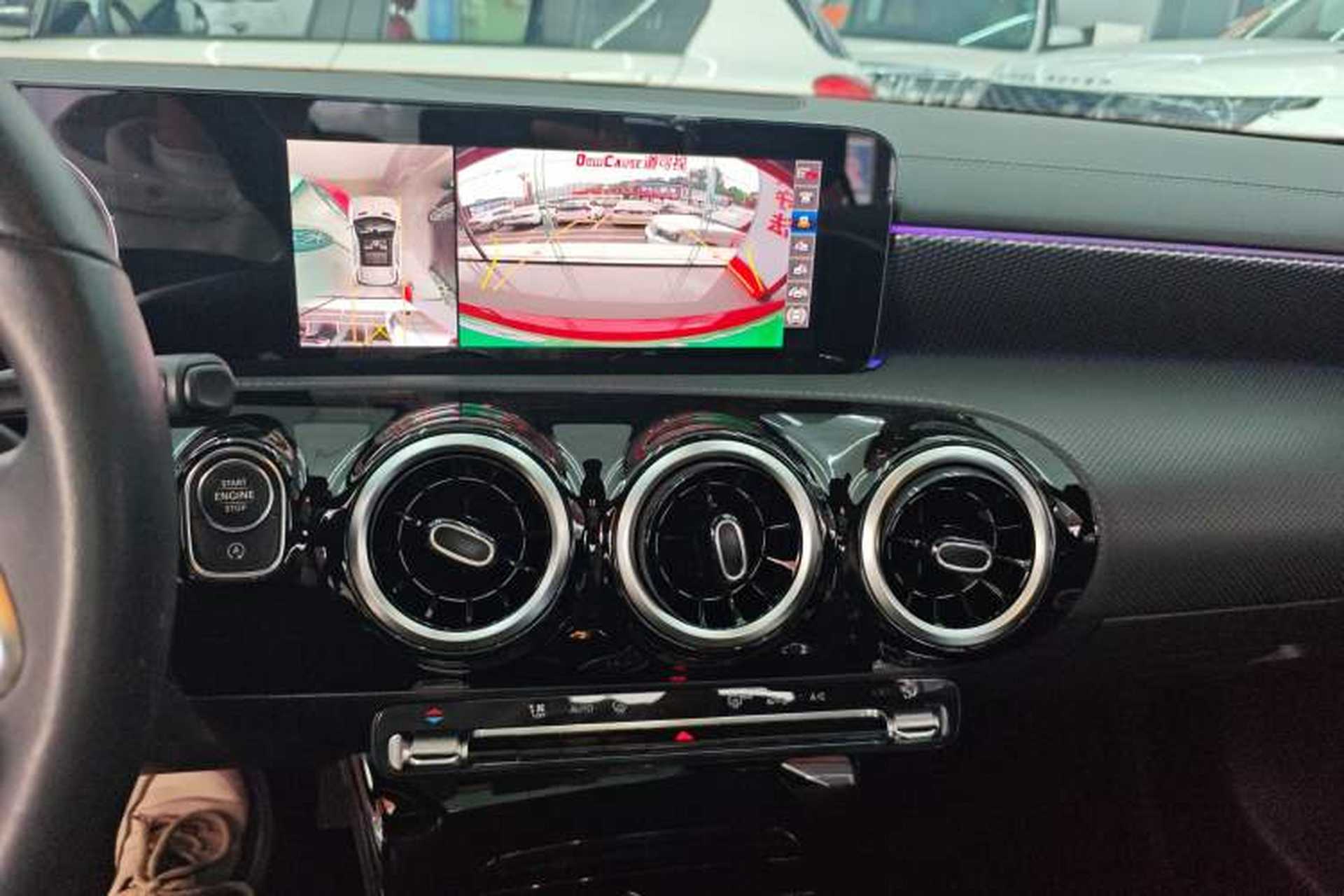 Used Mercedes-Benz A-Class 2021 A 200 L Sport Sedan Dynamic Model Audio And AC Panel