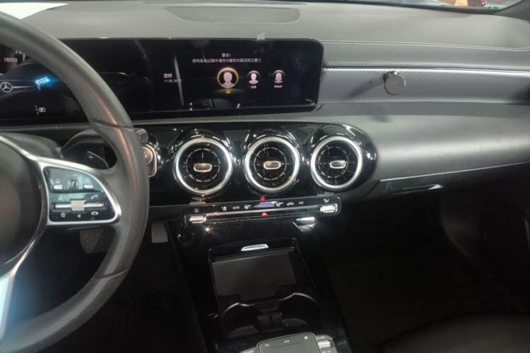 Used Mercedes-Benz A-Class 2021 Restyled A 180 L Sport Sedan Audio And AC Panel