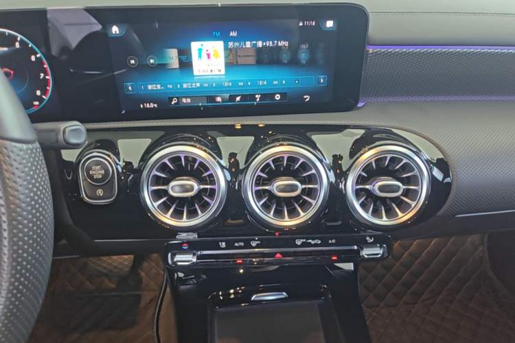 Used Mercedes-Benz A-Class 2021 A 200 L Sport Sedan Fashion Model Audio And AC Panel