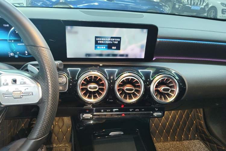 Used Mercedes-Benz A-Class 2021 A 200 L Sport Sedan Fashion Model Audio And AC Panel