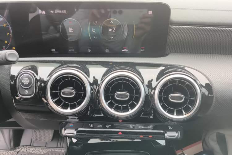 Used Mercedes-Benz A-Class 2021 A 180 L Sport Sedan Audio And AC Panel