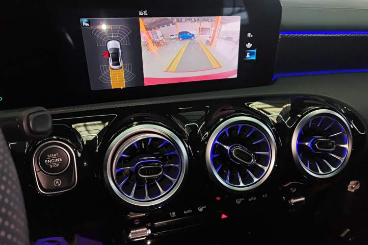 Used Mercedes-Benz A-Class 2021 A 200 L Sport Sedan Fashion Model Audio And AC Panel