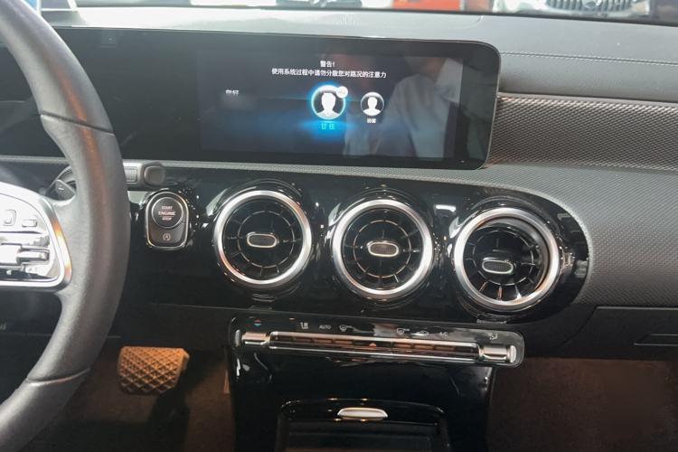 Used Mercedes-Benz A-Class 2021 Restyled A 180 L Sport Sedan Audio And AC Panel