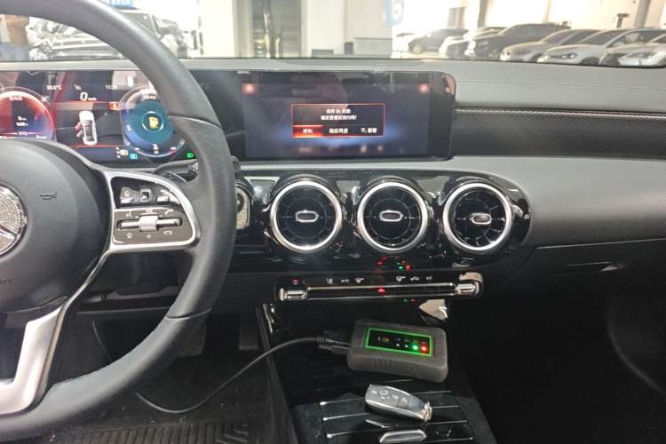 Used Mercedes-Benz A-Class 2021 A 200 L Sport Sedan Dynamic Model Audio And AC Panel