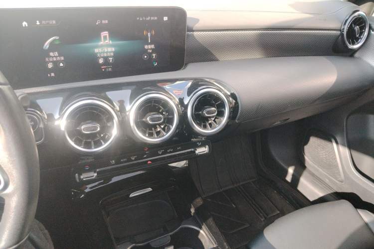 Used Mercedes-Benz A-Class 2021 Restyled A 180 L Sport Sedan Audio And AC Panel