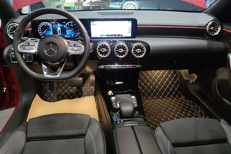 Used Mercedes-Benz A-Class 2021 A 200 L Sport Sedan Fashion Model Center Console