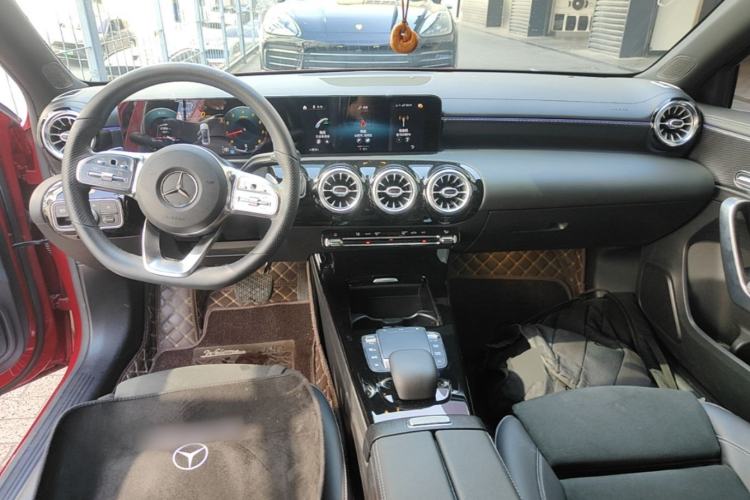 Used Mercedes-Benz A-Class 2021 A 200 L Sport Sedan Fashion Model Center Console